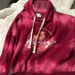 Hurley women’s cropped hoodie, never worn